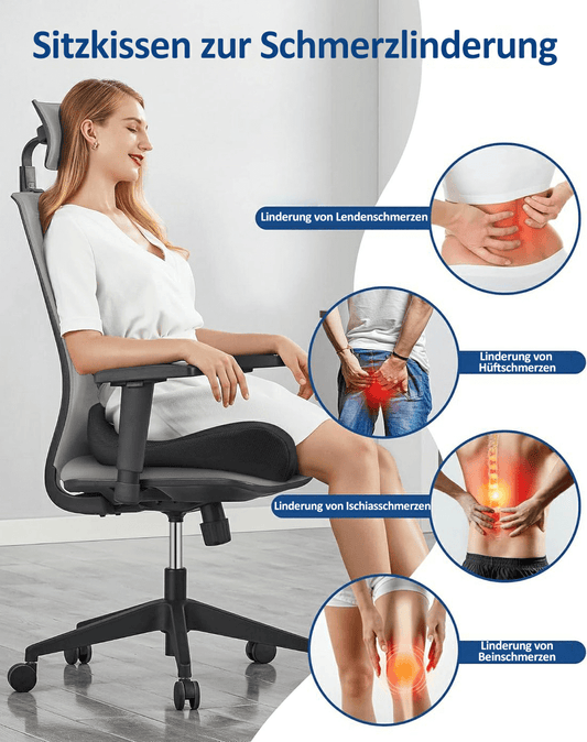 🎁LAST DAY 50% DISCOUNT🔥Ergonomic seat cushion made from memory foam