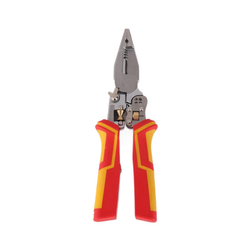 ✅🧰8-in-1 Multifunctional Wire Stripper with Electricity Measurement