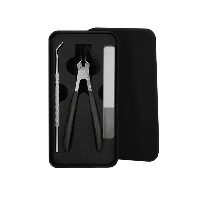 Anti-Splash Slant Edge Nail Clipper 3-Piece Set(🔥50% Off & ✈️Free Shipping✈️)