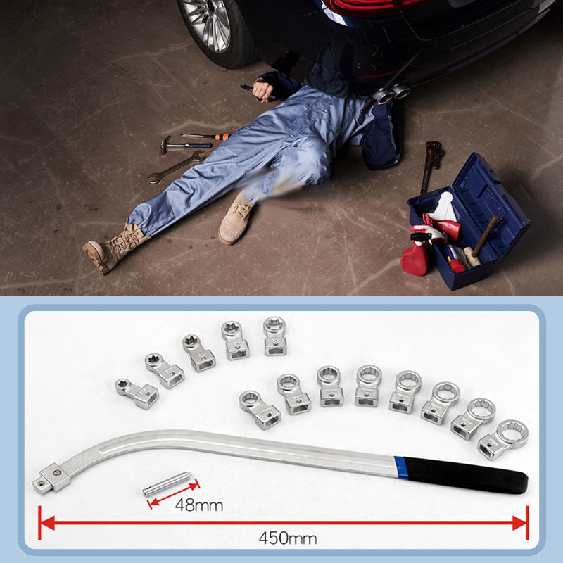 15 Piece Portable Replaceable Head Belt Wrenches Set 🔥50% Off & ✈️Free Shipping✈️