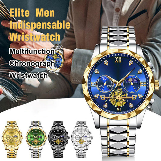 ⌚Luxury Design Dodecagon Quartz Watch New Multifunctional Men's Wristwatch🎉FREE SHIPPING