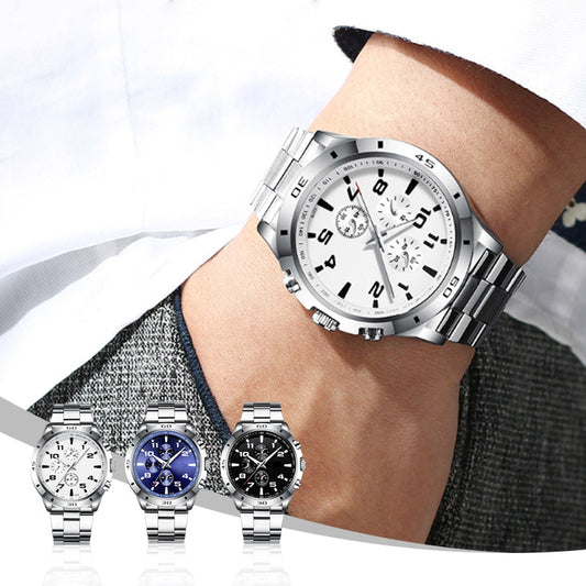 🔥Last Day Sale 50% OFF  Fashion Waterproof Luminous Quartz Watch