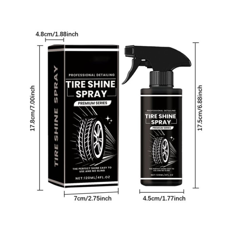 🔥HOT SALE 50% OFF🔥Multipurpose Effective Tire Shine Spray