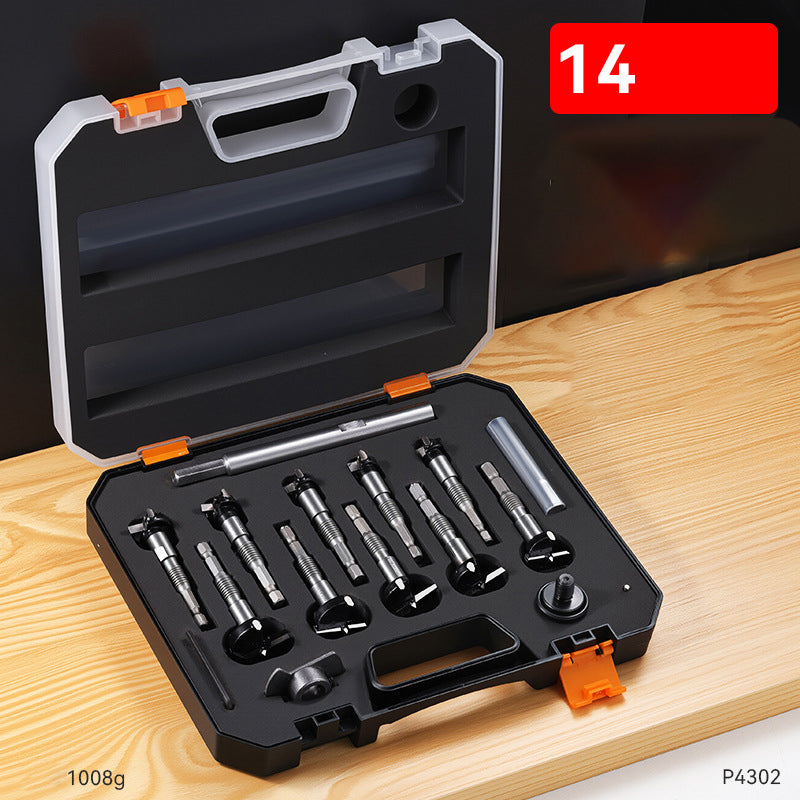 🔥🔥🔥3-in-1 Anti-Slip Hex Shank Wood Hole Saw Kit