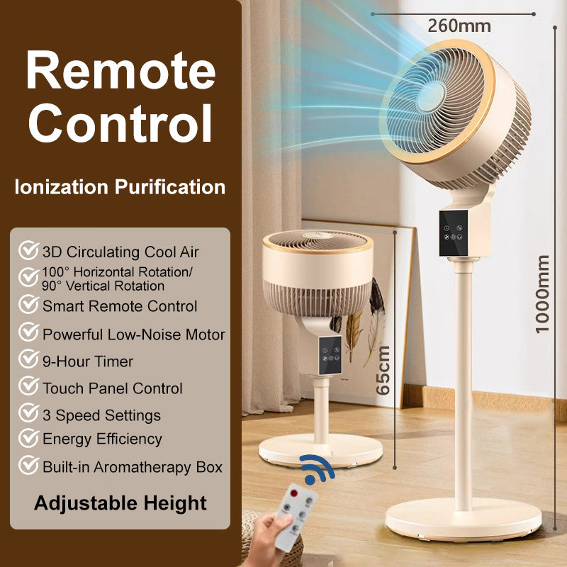 Multi-function Remote Control Smart Fan