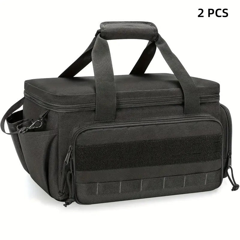 🔥Ultimate Heavy-Duty Canvas Tool Bag with MOLLE System | Professional Organizer & Multi-Pocket Technician Carrier