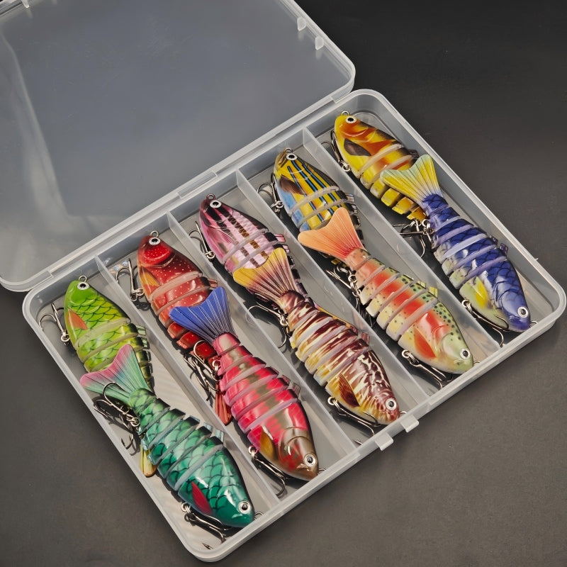 🎣 50% OFF! 🐟Multi-Segmented Bionic Swimming Fishing Lure