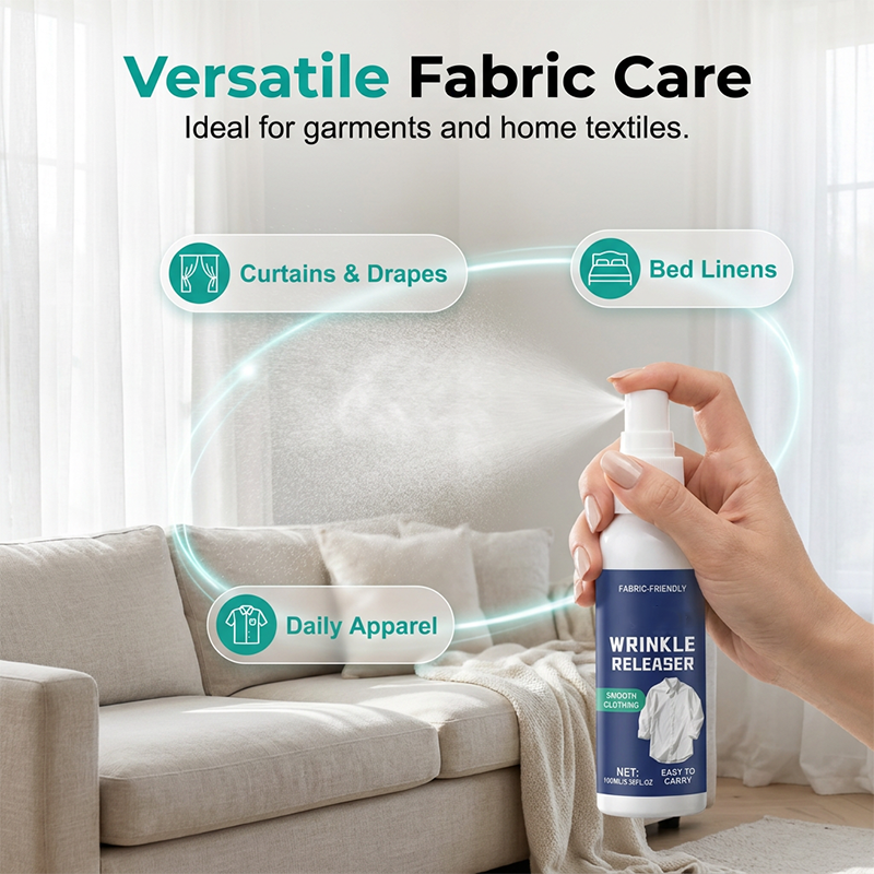 👔Portable Fabric Wrinkle Release Spray