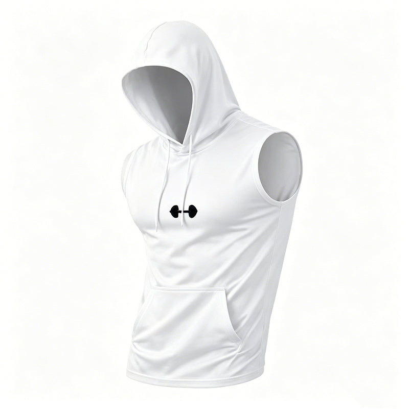 🎉 LIMITED TIME 50% OFF! 💪 Men's Athletic Sleeveless Hoodie Vest – Maximum Mobility & Lightweight Breathable Fabric 🏋️