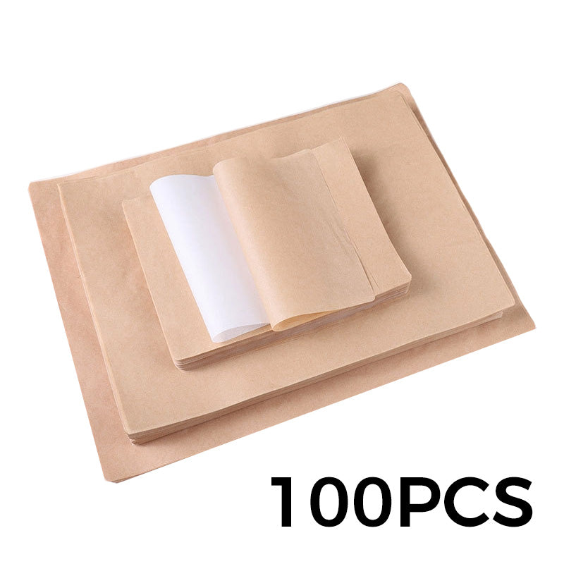 Food-Grade Greaseproof Paper Sheets for Baking and Fried Food