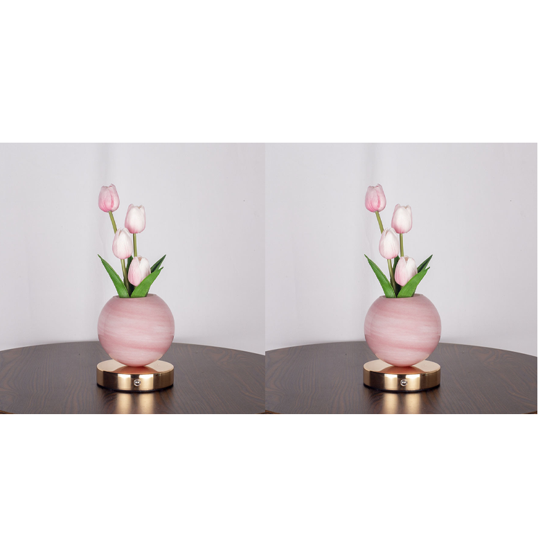 Elegant Tulip Bouquet Night Light
