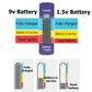 🔥49% OFF NOW🔋Portable Digital Battery Tester‑Universal Checker for All‑Size Household Batteries