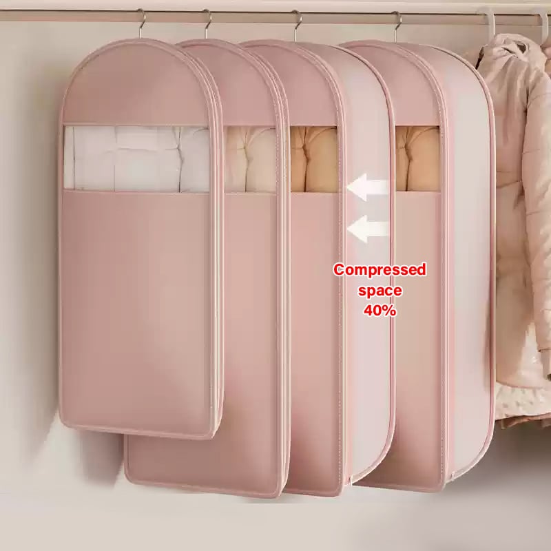 ❤️‍🔥Space Saving Hanging Garment Bag with Self Compression Zipper