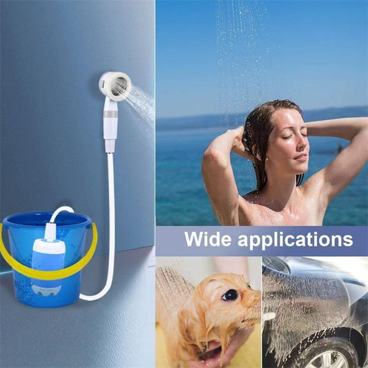 🔥Portable Shower for Camping with Water Pump