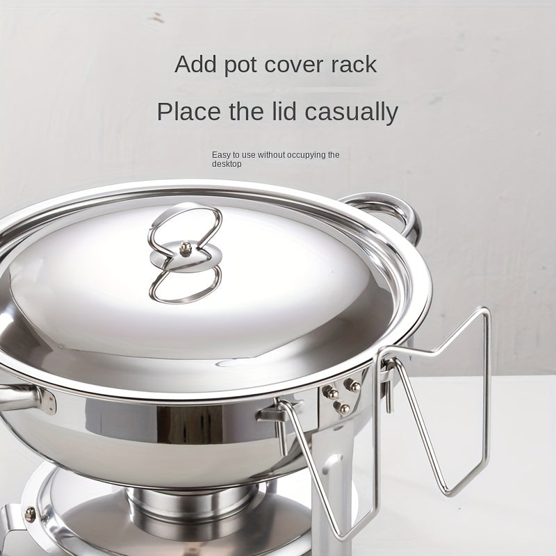🍲 50% OFF NOW! 🍽️ Stainless Steel Chafing Dish Buffet Set – 5QT, Gold Finish & Fuel Can Rack ✨