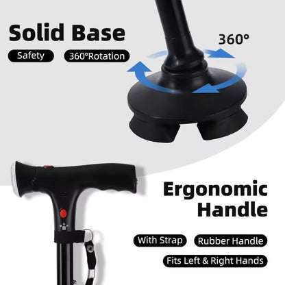 🔥Last Day Sale 49% OFF🔥Multifunctional Folding Elderly Cane🦯