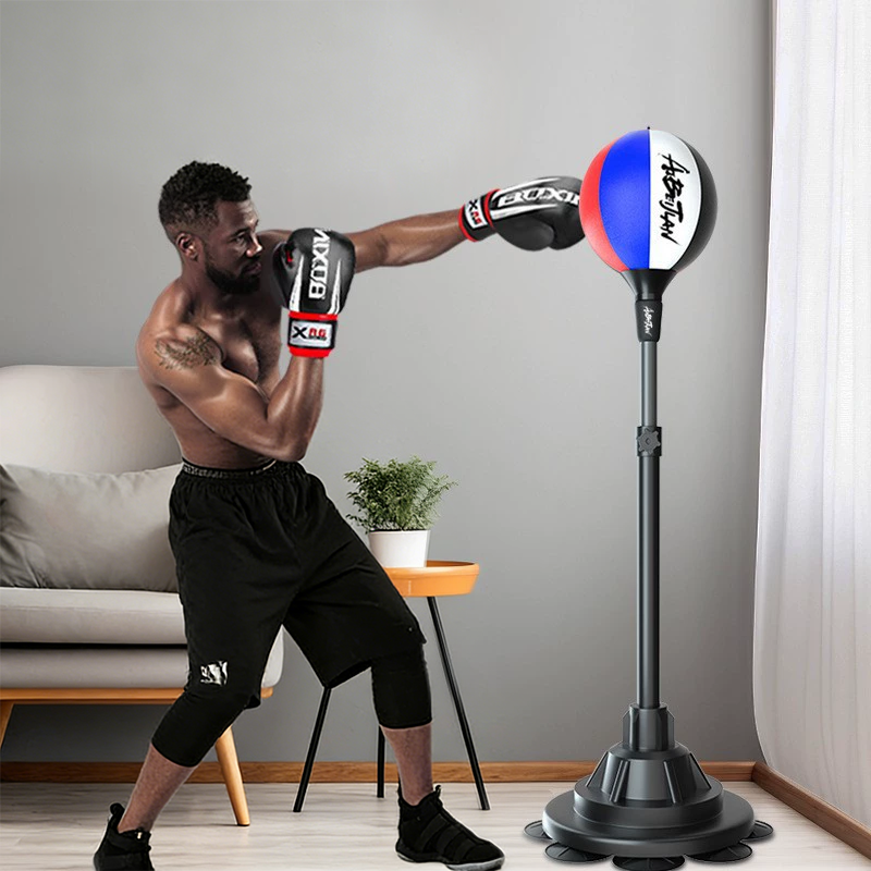 💎 50% OFF! 💎High-quality boxing speed ball with stand – height-adjustable for teens and adults – 360° rebound for stress relief and fitness – ideal for home use in bedrooms, living rooms, and gardens