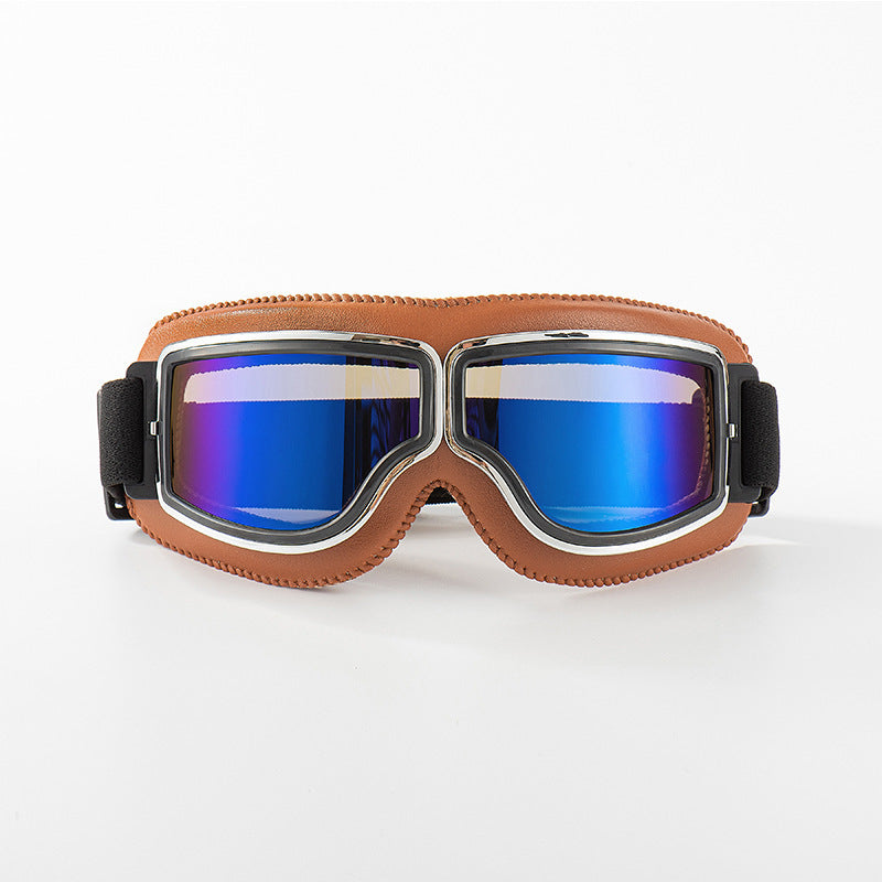 🥽 50% OFF NOW! 🏍️ Vintage Helmet Goggles Motorcycle Goggles – UV Protection, Anti-Fog & Adjustable Strap 🛡️