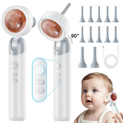 [FREE SHIPPING] Aspoven Digital Otoscope 2026 – LED, 1.4" IPS Screen, 1080P HD,12 Silicone Tips, USB-C Rechargeable