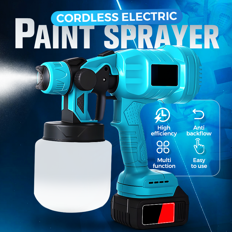 🔥🔥 free shipping! 💥 🎨 Cordless electric paint sprayer – Fast, clean, and efficient