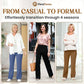 💖2026 NEW TYPE SALE 49% OFF💷Women's Casual High Waist Stretch Pants