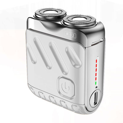 🔥Portable Rotary Dual Ring Electric Shaver🚀