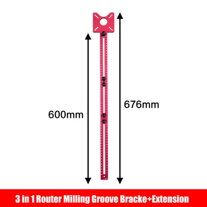 4 in 1 Router Milling Groove Bracke（50% OFF）