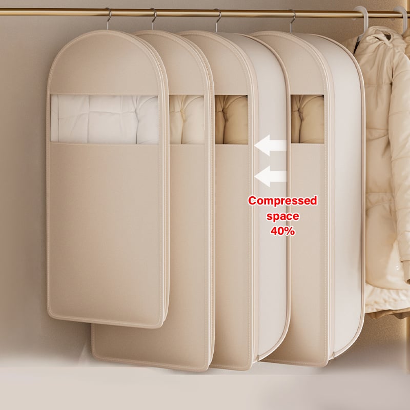 ❤️‍🔥Space Saving Hanging Garment Bag with Self Compression Zipper
