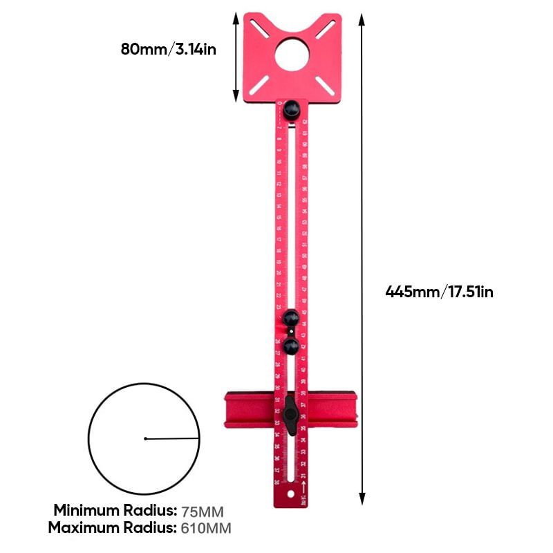 4 in 1 Router Milling Groove Bracke（50% OFF）