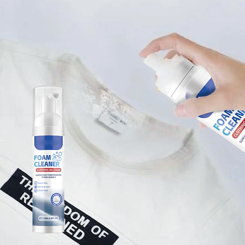 🌸Powerful cleaning💪Foam Cleaner for Grease Stains on Clothes