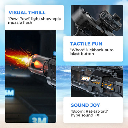 🔥Clearance Sale🔥Hot Sale 50% OFF✨Fast Mode Ice Explosion Pistol Water Gun