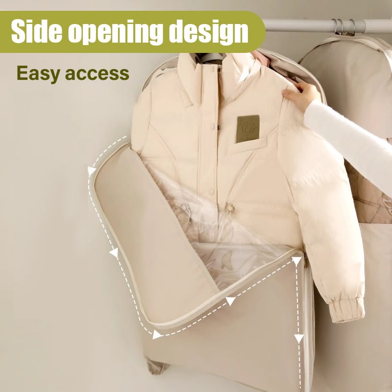 ❤️‍🔥Space Saving Hanging Garment Bag with Self Compression Zipper