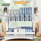 🔥【Exceptional Price】 40% OFF🍽️ Premium 2-Tier Dish Rack – Maximize Drying Space, Sleek Stainless Steel, Stylish Kitchen Upgrade ✨🏠