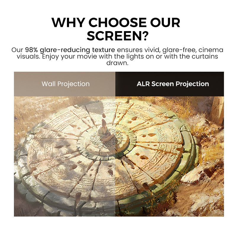 📺 50% OFF NOW! ✨ High Definition Projection Screen - 120-inch Diagonal with Matte White Surface for Crystal Clear Home Cinema Experience 🎬🌟