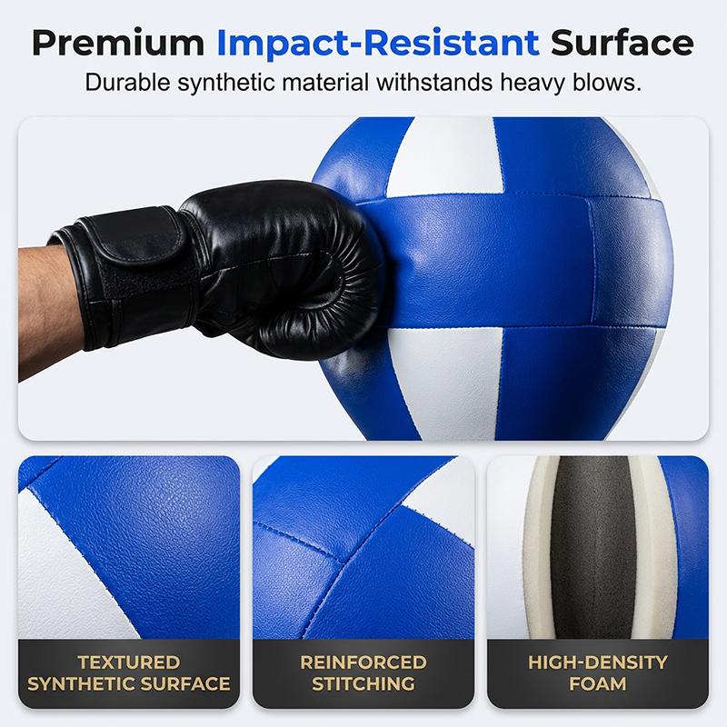 💎 50% OFF! 💎High-quality boxing speed ball with stand – height-adjustable for teens and adults – 360° rebound for stress relief and fitness – ideal for home use in bedrooms, living rooms, and gardens