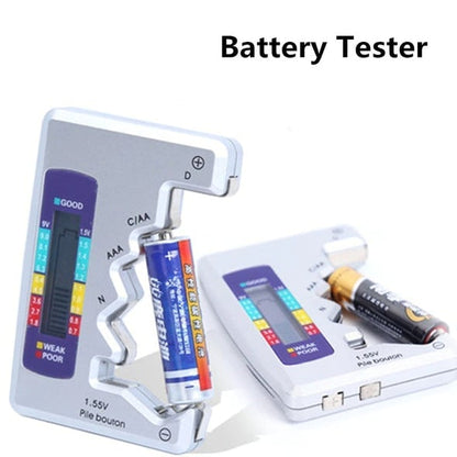 🔥49% OFF NOW🔋Portable Digital Battery Tester‑Universal Checker for All‑Size Household Batteries