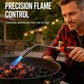 High-Power Gas Torch with Adjustable Flame