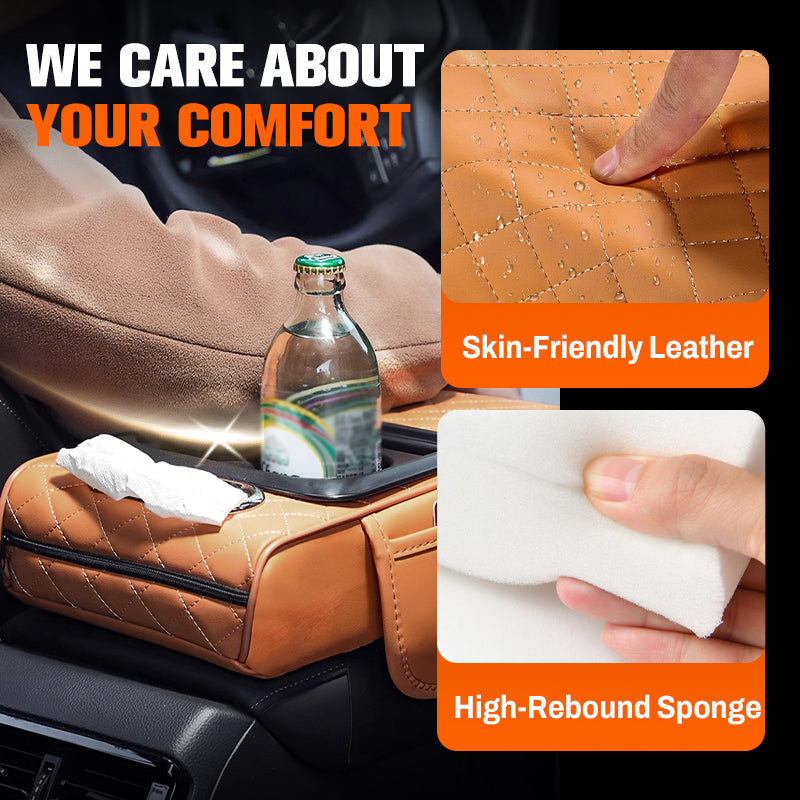 Multifunctional Car Armrest Cushion