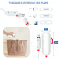 🧳 Pack of 6 Compression Bags for USB Electric Vacuum Cleaner – Space-Saving Storage, Airtight Seal, Reusable & Durable 🌀