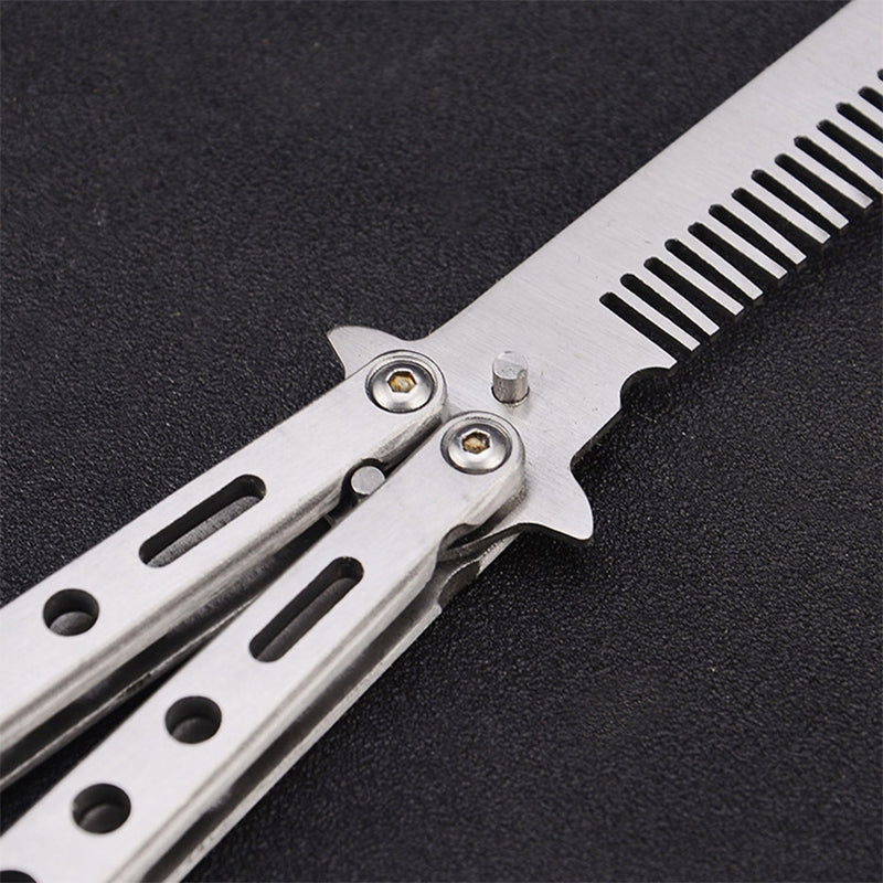 Folding Butterfly Comb for Hair Styling