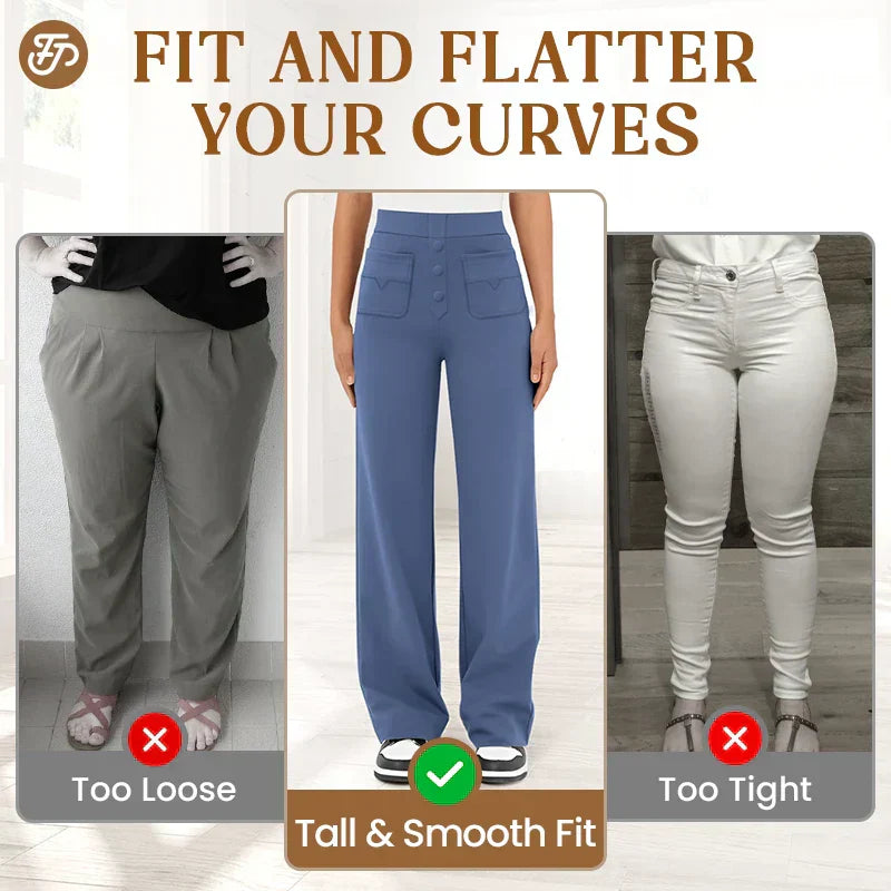 💖2026 NEW TYPE SALE 49% OFF💷Women's Casual High Waist Stretch Pants
