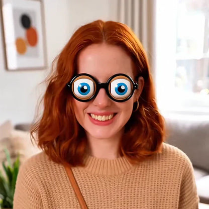 ⚡️Special Price Only ￡7.99!!🏆💥Funny Glasses with Winking Eye Mechanism