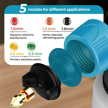 🔥🔥 free shipping! 💥 🎨 Cordless electric paint sprayer – Fast, clean, and efficient