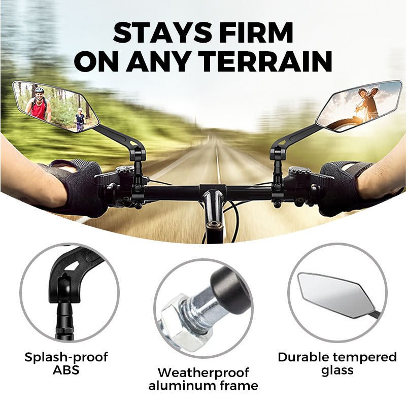 🔥Hot SALE 50% OFF🔥360° Rotatable Adjustable Bicycle Rearview Mirror