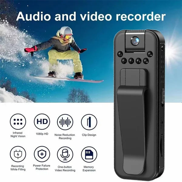 🥳2026 HOT SALE🥳💞50K+ SOLD!📹💨 UP TO 50% OFF! HD1080P Portable Mini Sports Camera – Compact & action‑ready, 1hr battery. Capture every moment. 🏃‍♂️⚡
