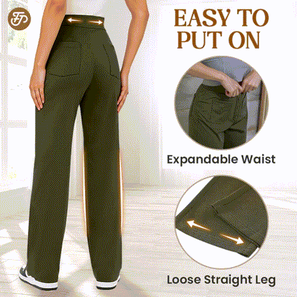 💖2026 NEW TYPE SALE 49% OFF💷Women's Casual High Waist Stretch Pants