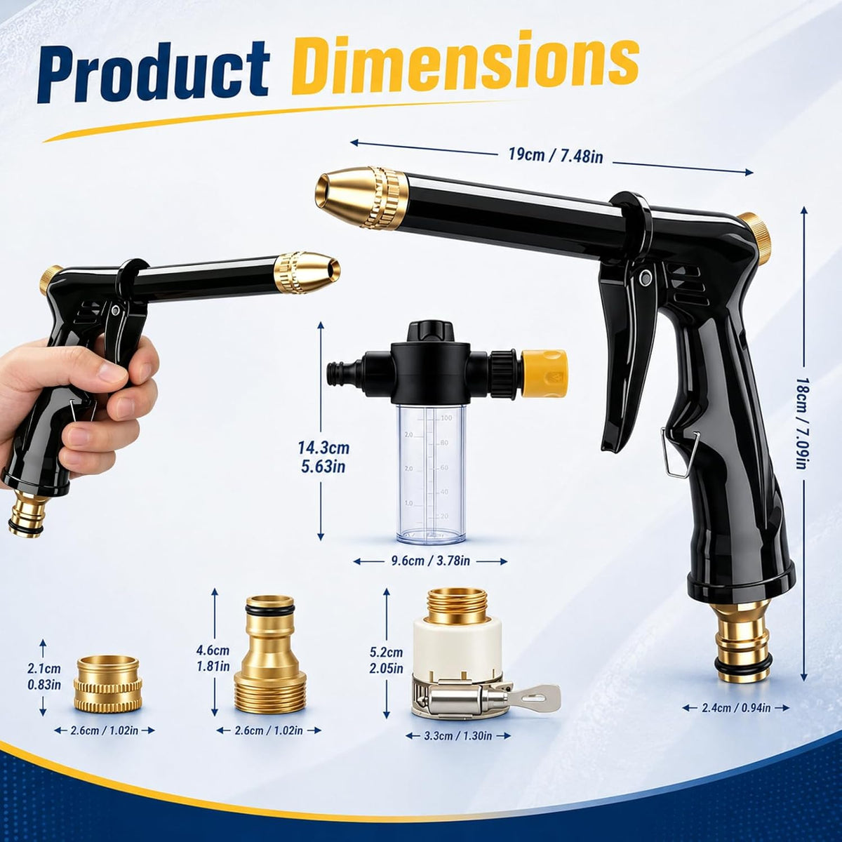 💦 LIMITED-TIME 57% OFF! ✨ High-Pressure Water Jet Gun – 2 Modes, Ergonomic, Leak-Proof 🧼