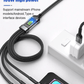 💕2025 Latest Hot Deals! 💕Transparent Luminous Super Fast Charging 3-in-1 Data Cable