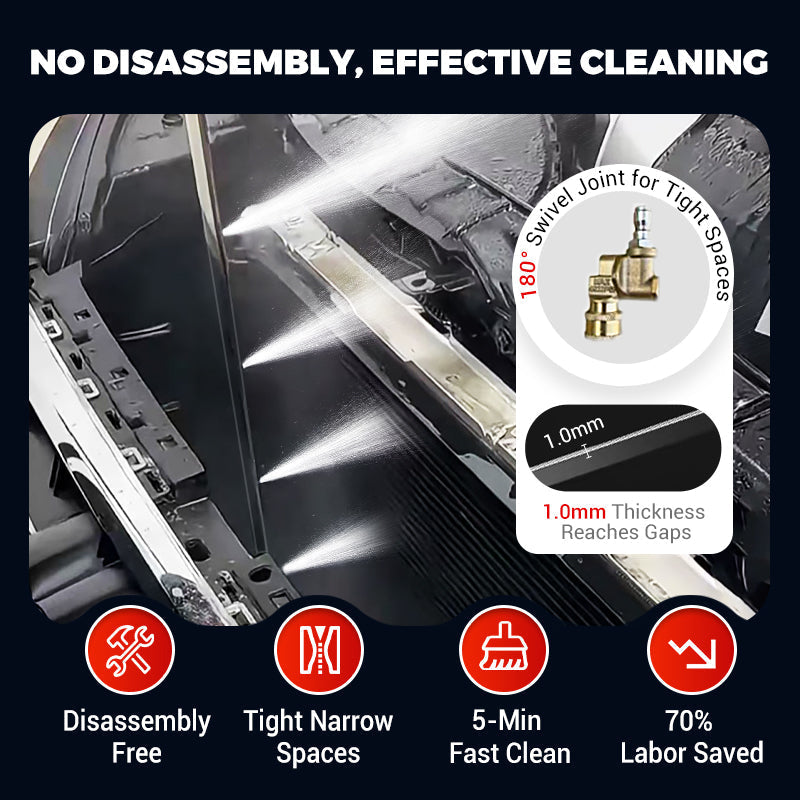 📢📢50% OFF !! ⏰Efficient No-Removal Cleaning Tool For Tight Crevices
