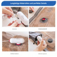 🧳 Pack of 6 Compression Bags for USB Electric Vacuum Cleaner – Space-Saving Storage, Airtight Seal, Reusable & Durable 🌀